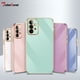 thumbnail image 2 of Funda de teléfono de silicona enchapada de Color sólido para Samsung Galaxy A13, A23, A33, A53, A73, A14, A34, A54, A04, A04E, A24, 4G, 5G, funda cuadrada suave xuanjing  unisex, 2 of 2