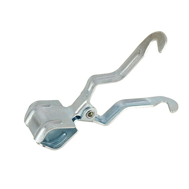 Hooks for Outdoor String Lights , Tyeign Garage Door Banner Clamps 6 Pcs Christmas Springed Banner Clips for Garage Door with Installation Accessories Garage Door Banner Installation Clips