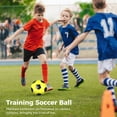 thumbnail image 2 of 12 balones de fútbol, tamaño oficial 5, con bombas y agujas, balones de fútbol para entrenamiento y práctica en interiores y exteriores, balones deportivos para pequeños, adolescentes y adultos, 2 of 5