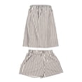 thumbnail image 6 of SOOMLON Cooling Pajamas for Women Plus Size Flowy Sleepwear Set Strapless Ruffle Top Solid Summer Two Piece Nightwear, 6 of 6