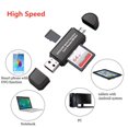 thumbnail image 3 of Micro SD Card Reader  3-in-1 USB 2.0 Memory Card Reader OTG Adapter for PC/Laptop/Smart Phones/Tablets, 3 of 9