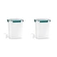 thumbnail image 4 of Bearachild Agua fría con grifo Bebida Tetera Nevera Botella Jarra Dispensador de bebidas Tanque de plástico 4.5L A prueba de fugas Home Bar Verde 4.5L 2Conjunto, 4 of 6