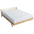 thumbnail image 3 of Sacred Thread Quilted Fitted Mattress Pad, 100% Cotton, Cooling Topper, 18 Inch Deep Pockets, 3 of 7