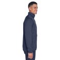 thumbnail image 4 of Devon & Jones Men's Newbury Colorblock MÃ©lange Fleece Full-Zip - DG796, 4 of 4