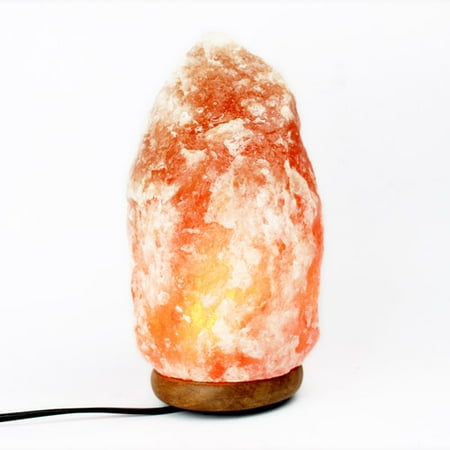 Himalayan Natural Salt Crystal Lamp, Soft Pink - Walmart.com