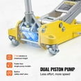 thumbnail image 4 of VEVOR Vérin de Plancher, Vérin de Plancher Profil Bas 3 Tonnes Pompe Rapide à Double Piston Robuste, 4 of 9