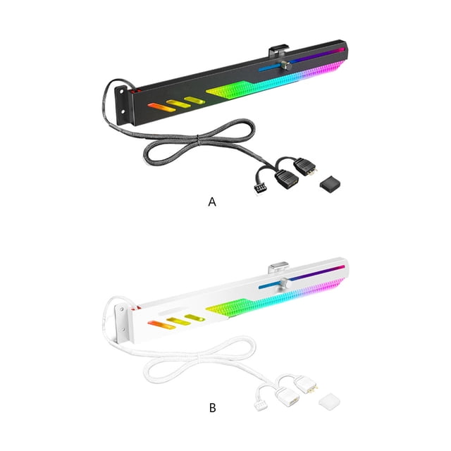 VONKY GPU Support Graphics Card Bracket Video Card Stand Aluminum Alloy Multicolored Shockproof Shell Protection Fine Workmanship White