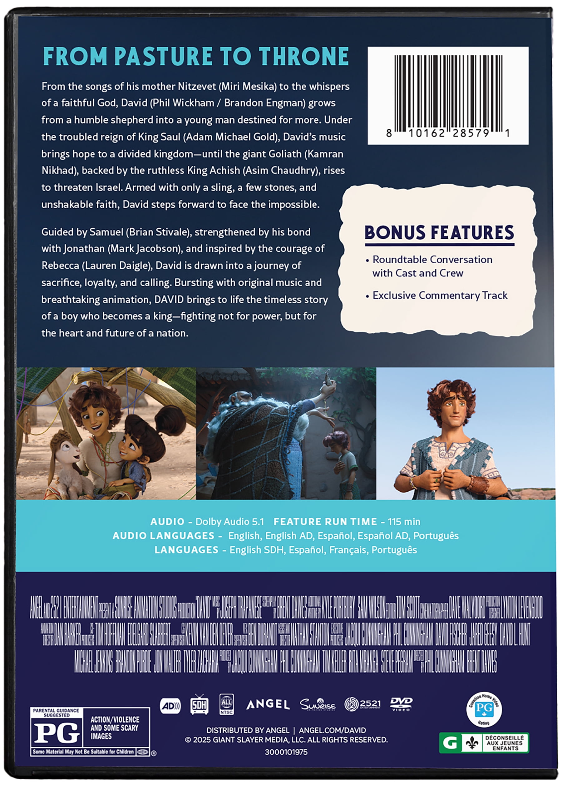 David (2025) (DVD), Family, Angel Studios