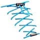 thumbnail image 1 of Versión actualizada sin cordones elásticos, cierre de encaje ajustable, talla única para todos los zapatos de adultos y niños, color azul claro. oso de fresa  Electrónica, 1 of 5
