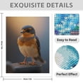 thumbnail image 3 of Diamond Art Kit for Adults, Gentle Bird Perched Sunrise Glow Diamond Painting for Adults Beginners, DIY Diamond Art Painting Kits, 5D Diamond Painting Crafts for Home Decor 12x16 Frameless, 3 of 7