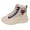 Blue, variant on Platform Wedge Snow Boots for Women Fashion Casual Fleece Lined Winter Warm Chunky Fashion Sneakers Non Slip Work Ankle Booties Blue Size 6