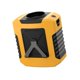thumbnail image 5 of Ventilador de cintura con luz, recargable por USB, con clip, mini ventilador portátil multiusos Naranja, 5 of 9