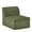 Green, variant on Modern Sofas, The Single Seat for Modular Sofa, Green Rustic Sofas,Foam Fabric Sofas, Furniture Primary Living Space Sofas
