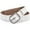 White, variant on JASGOOD Women Leather Belts Hollow Flower Brown Belt for Ladies Jeans