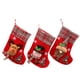 thumbnail image 3 of Matsuzay Chimenea Calcetín de Navidad Colgando Regalo de Navidad Bolsa de bocadillos Sala de estar Dormitorio Calcetín de caramelo portátil Kits de decoración para fiestas Animal, 3 of 6