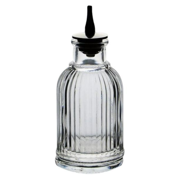 Botella de vidrio para bitter, botellas decorativas, artículos para cócteles, botella para bar Ronda