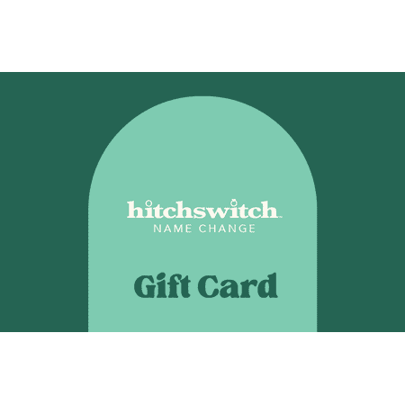 Name Change Forms After Marriage – HitchSwitch Full Service Kit - Wedding Registry Gift