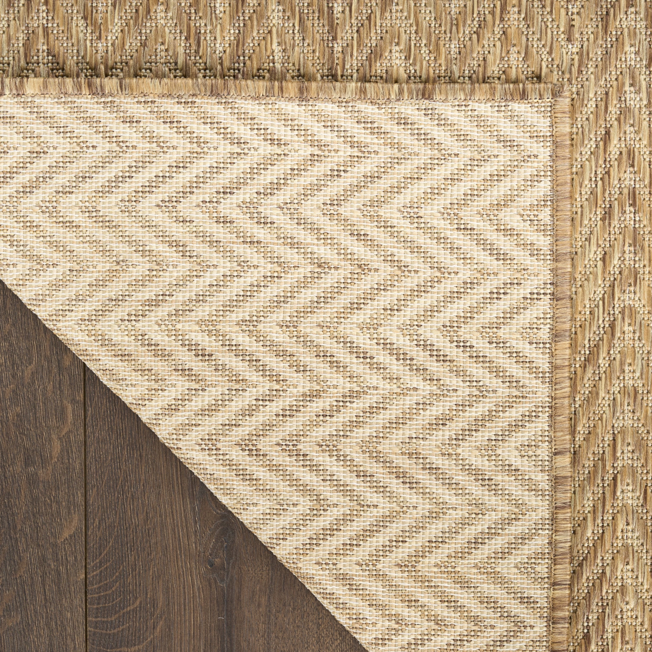 Nourison Horizon Indoor/Outdoor 5' x 7' Natural Modern Rug
