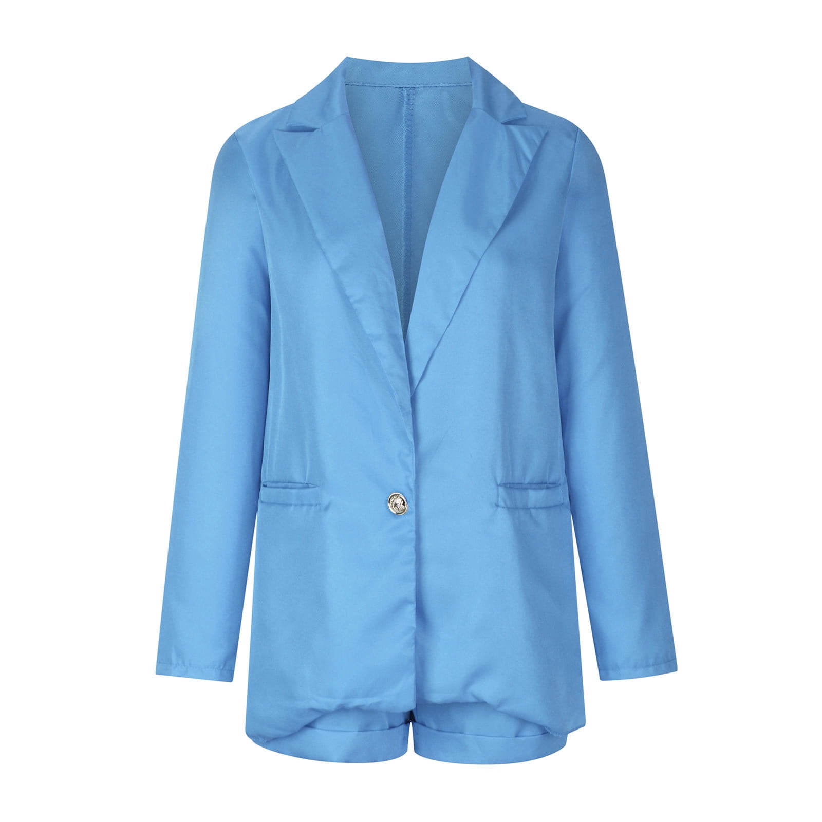ZVAVZ 80s Jumpsuits for Women Blazer Jackets for Women