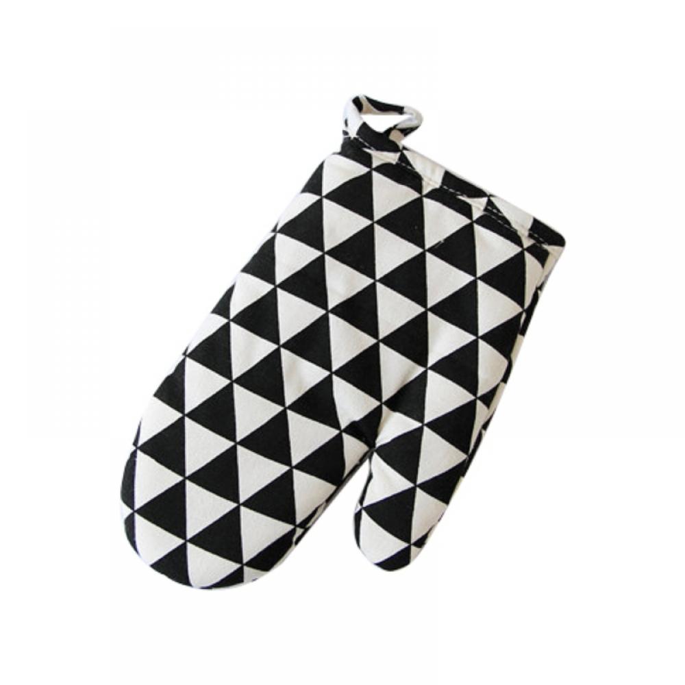 Oven Mitts BBQ GlovesOven Mitts Cotton and Linen NonSlip Cooking