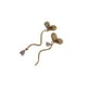 thumbnail image 1 of Jumpingount 1 par de pendientes románticos para mujer, pendientes de tuerca de aleación de Zinc para banquete de boda, joyería, regalo de cumpleaños, Type3 NO3 Jumpingount AP011457-01, 1 of 6