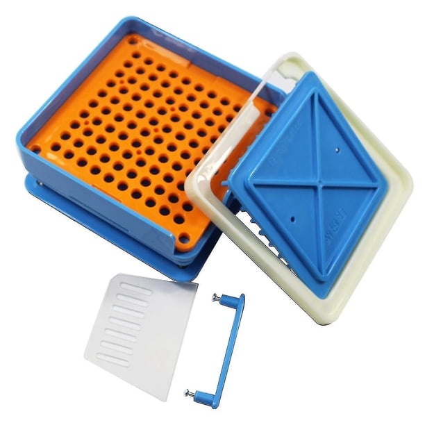 Tablero de la bandeja de la máquina de rellenar de la cápsula de 100 agujeros con el ajuste Diy 00