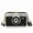Black, variant on Vintage Camera Shaped Crossbody Bag - PU Leather Color-Blocked Cute Clutch Shoulder Bag (Not for 12 & Under)