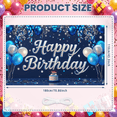 thumbnail image 5 of Colorful Theme Banner Balloon Decoration Cheerful Background for Birthday Party Indoor Decoration Photo Shoot, 5 of 9