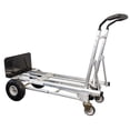 thumbnail image 3 of Jumbo 3-in-1 Multi Aluminium Sack Truck up to 450 kg Heavy Duty Transport Trolley Large Wheels Ergonomic Handle Transport Hand Truck Cosco Stacking Trolley Multifunctional, 3 of 6