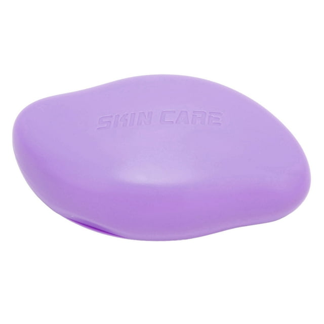 Borrador de depilación portátil para mujer, herramienta de depilación indolora reutilizable para piernas de niña, espalda de brazo, color morado
