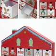 thumbnail image 4 of Valery Madelyn Christmas Advent Calendar House 2024, Vintage Style Christmas Countdown Calendar with 24 Drawers, House Festive Design Perfect for Christmas Ornament Traditions Decor Gifts, 4 of 9