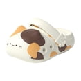 thumbnail image 5 of Kids Paw Print Clog Sandals, Thick Sole -On Summer Shoes, Cute Cartoon Indoor Outdoor Slippers for Boys and Girls, 5 of 8
