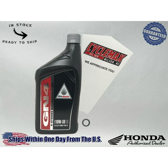 Cyclemax Standard 10W-30 Oil Change Kit fits 2012-2024 Honda TRX90X