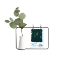 thumbnail image 1 of Linterna de formas geometricas simples patron Jarrones colgantes de vidrio transparente Decoración Botella, 1 of 4