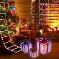 thumbnail image 3 of XGFHYJEH Christmas Gift Boxes Tree Decorations, Christmas Gift Boxes Outdoor Decor, Set of 3 Christmas Lighted Present Boxes, Light up Present Boxes Decoration Outside, 3 of 5