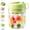 Green, variant on 2 in 1 Ice Cube Bottle with Straw, Silicone Push-Action Ice Maker Cup, Portable Touch-Free Chill Cube Tray for Iced Coffee, Cocktail, Whiskey and Juice, Leak-Proof Water Bottle for Outdoor (Green)