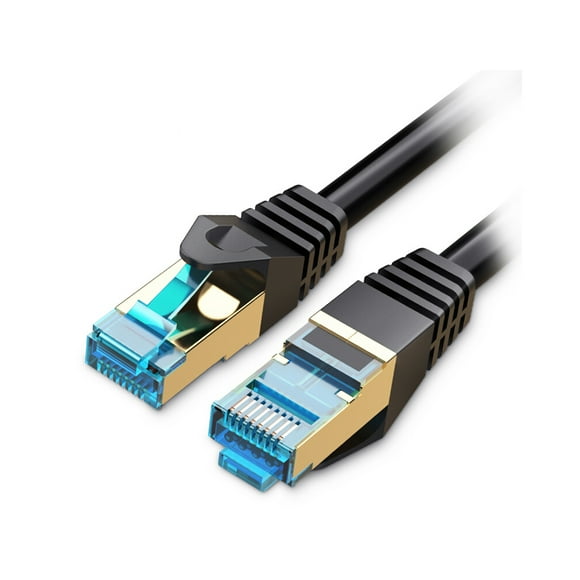VENTION Cat 7 Ethernet Cable Gigabit Fast Speed Flat Network Cable RJ45 Dual Shielding Cable