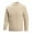 Khaki, variant on Men's Sweater Korean Style Knit Pullover Base Layer Casual Long Sleeve Top for Men