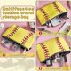 thumbnail image 4 of 4 Pieces Sport Makeup Bags Sport Cosmetic Bags Sport Pouch Bag Travel Zipper Storage Case Portable Travel Toiletry Bag for Women, Girls, Team Player (, 4 of 5