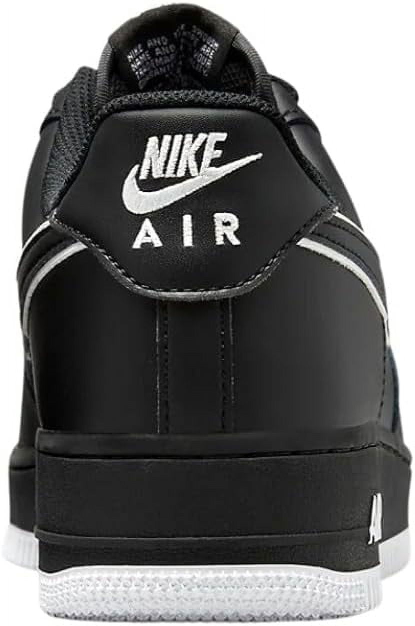 Men's Nike Air Force 1 '07 Black/White-Black (DV0788 002) - 12
