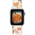 thumbnail image 4 of Correa de reloj navideña de Halloween compatible con Apple Watch de 38 mm, 40 mm, 41 mm, 42 mm, 44 mm, 45 mm, 49 mm, bandas de iWatch de Halloween para mujer compatibles con Apple Watch Series Ultra 8, 4 of 4