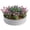 47"Silver, variant on Galvanized Metal Planter Box, 2PCS 47.24"x11.4" Tall Round Outdoor Raised Garden Bed, Black Backyard Patio Planter Raised Beds for Flower, Herbs, Fruits