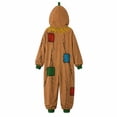 thumbnail image 6 of Halloween Boy's Onesie, Hooded Zipper Jumpsuit, Matching Family Elastic Loungewear for Halloween, 6 of 8