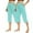 Mint Green, variant on lmcalzta 2pc Sweatpants Women Capris Mid Waisted Straight Leg Casual Jogger Pants with Pockets Activewear