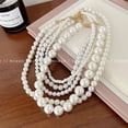 thumbnail image 4 of Collar De Perlas De Moda Para Las Mujeres Cadena De Cuentas Gargantilla Colgante Collares Accesorios De Joyería, 4 of 4