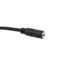 thumbnail image 5 of 2X 3.5mm Mini 1/8 Inch Stereo Female Jack to Dual 1/4 6.35mm Male Plug Mono Right Angle Audio Adapter, 5 of 5