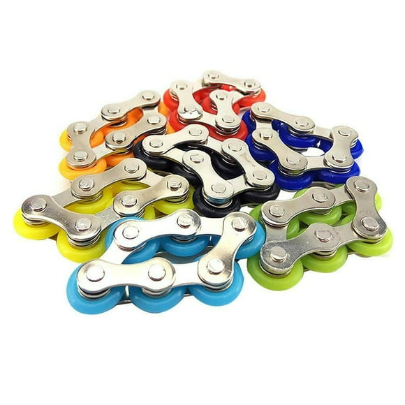 Stress Roller Chain 2pcs Stress Relief Toys Set Stress Reducer Link For Adults Kids