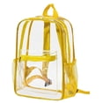 thumbnail image 2 of Gaexia Backpack,Large Heavy Duty Clear Backpack for School Bookbag Transparent Multi Pocket Backpacks, 2 of 4