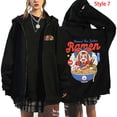 thumbnail image 4 of Sudaderas con capucha con cremallera y estampado gráfico de circo Digital para hombres y mujeres, sudaderas con capucha de dibujos animados, moda Harajuku, Cosplay informal, nuevo, 4 of 4