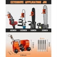 thumbnail image 4 of Plantilla para Afilador de Motosierra, Kit Afilado Cadena Motosierra PortáTil con 5 Varillas Afilar Sierras y EléCtricas, 4 of 5
